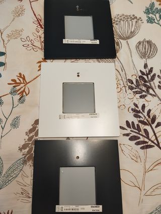 Espejos Cuadrados Negros y Blancos