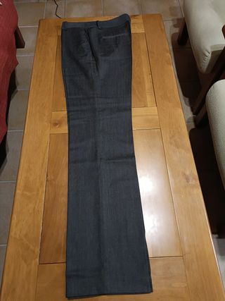 Traje Massimo Dutti Gris Chaqueta y Pantalón