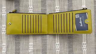 Cartera Larga Amarillo verdoso