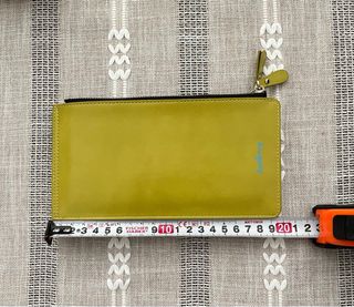Cartera Larga Amarillo verdoso
