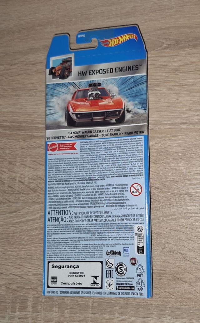 Hot Wheels HW Exposed Engines 5-Pack