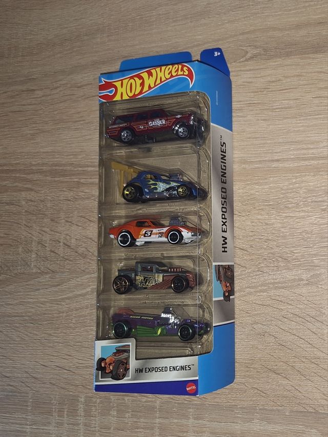 Hot Wheels HW Exposed Engines 5-Pack