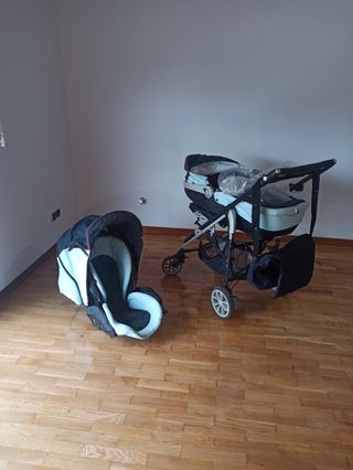 Capazo y Silla de Paseo Chicco