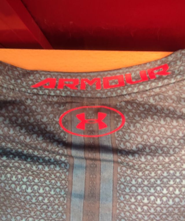 Camiseta de compresión Under Armour Superman Azul