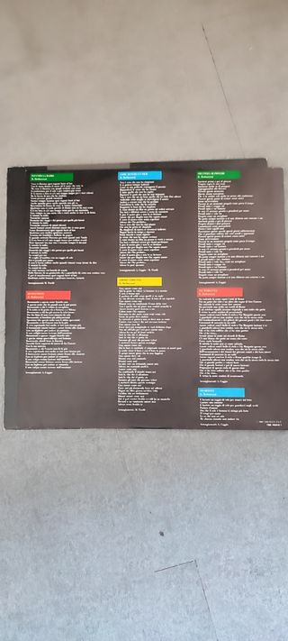 Luca Barbarossa vinile 33 giri Come dentro un film