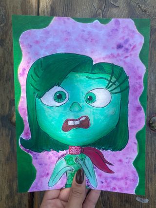 Print A5 Inside Out Disgust