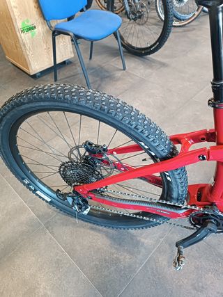 Bicicleta Scott Eride Roja Eléctrica MTB
