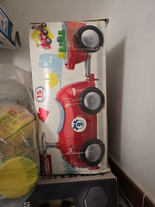 Correpasillos Ecoiffier con remolque