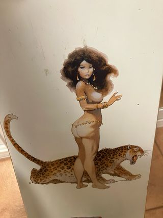 Skate completo Huf x Frank Frazetta 8,25