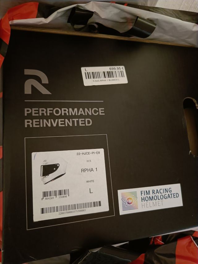 HJC RHPA1 Blanco talla L