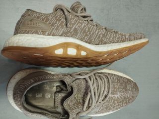 Zapatillas Adidas Pure Boost Beige/Marrón