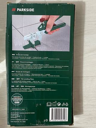 Tenaza de Montaje Parkside, 1200 calzos nivelacion