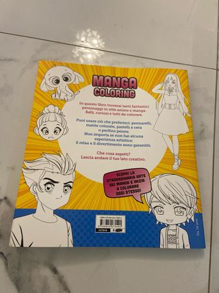 Manga coloring. Fantastici personaggi in stile ...