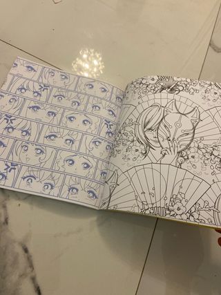 Manga coloring. Fantastici personaggi in stile ...