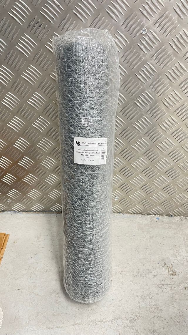 Malla Hexagonal Galvanizada 10m