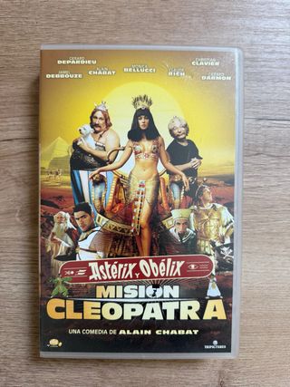 Película VHS Asterix y Obelix Misión Cleopatra