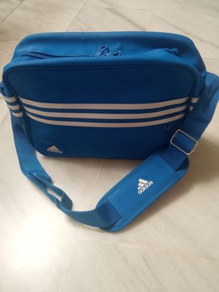 Bandolera Adidas Original Azul