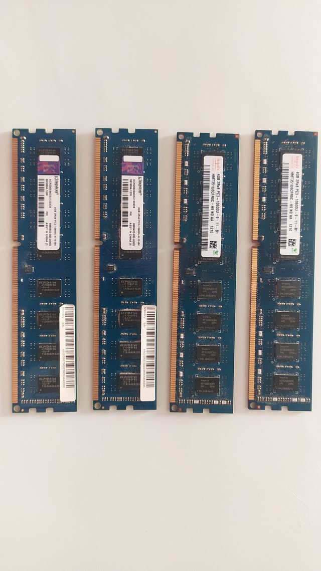 12GB DDR3 Memoria
