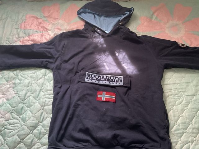 Sudadera Napapijri Negra con Logo