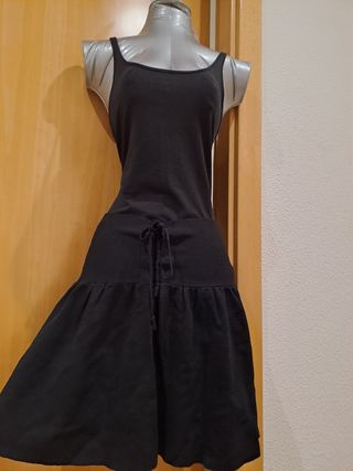 Falda Zara Negra Elástica