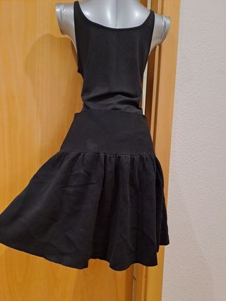 Falda Zara Negra Elástica