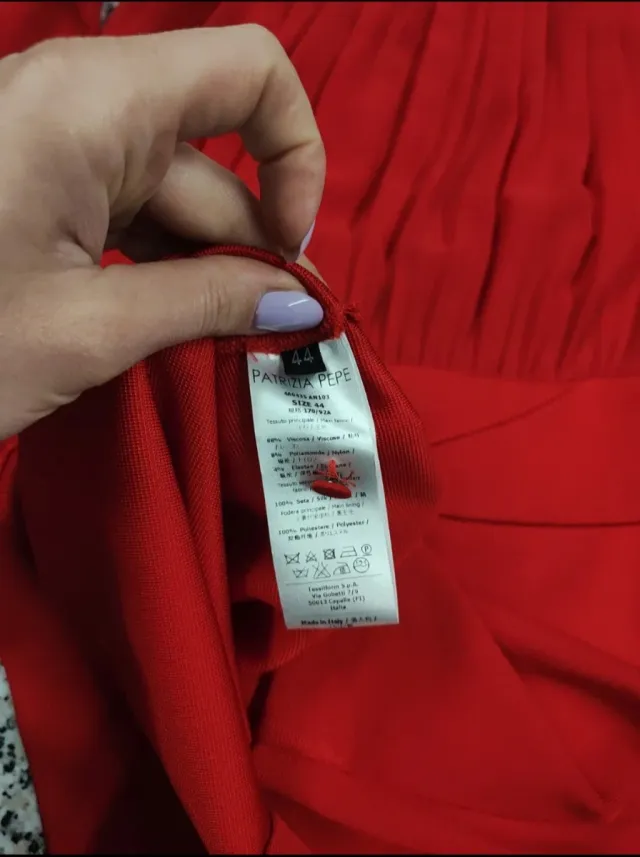 Vestitino Patrizia Pepe Rosso