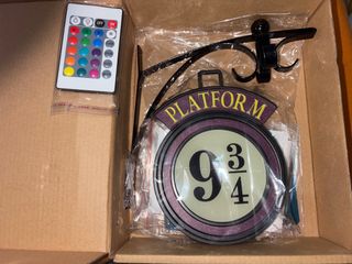Lámpara Harry Potter 9 3/4 con Mando