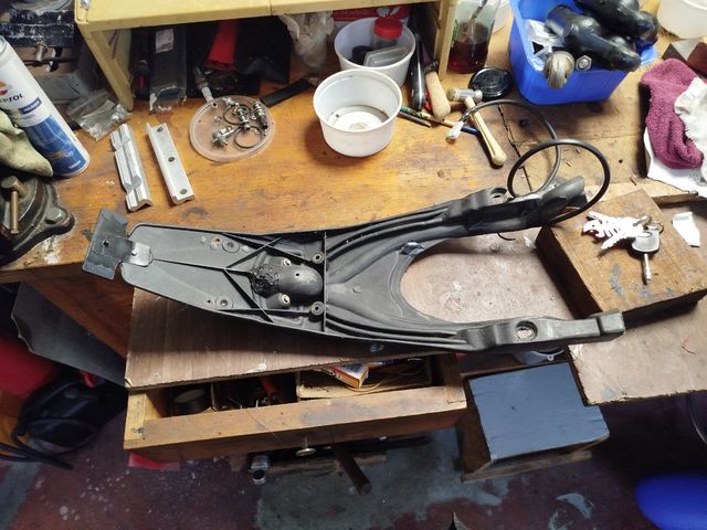 Soporte Guardabarros KTM 450