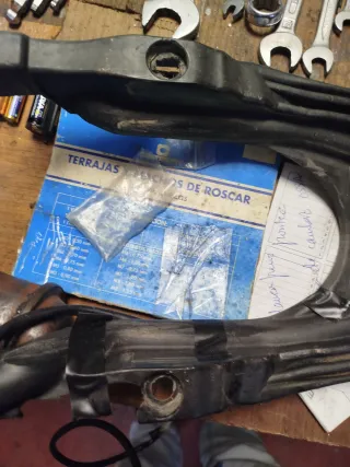 Soporte Guardabarros KTM 450