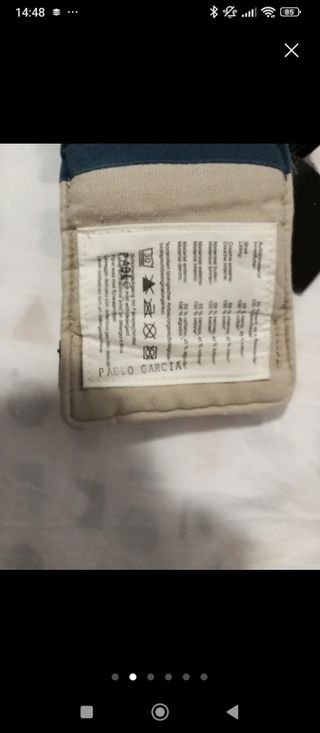 Mochila Portabebés Manduca Azul
