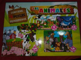 Puzzle infantil Los Animales