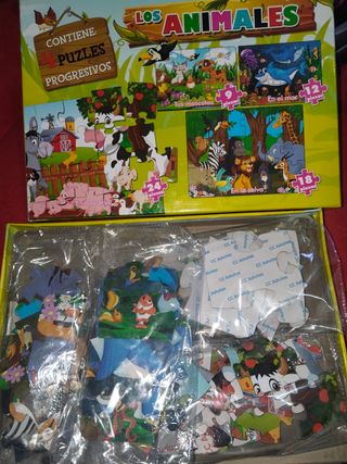 Puzzle infantil Los Animales