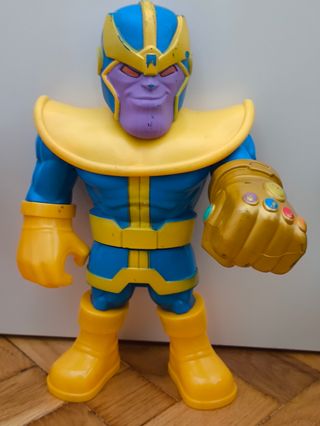 Figuras Marvel: Spiderman, Thanos y Hulk