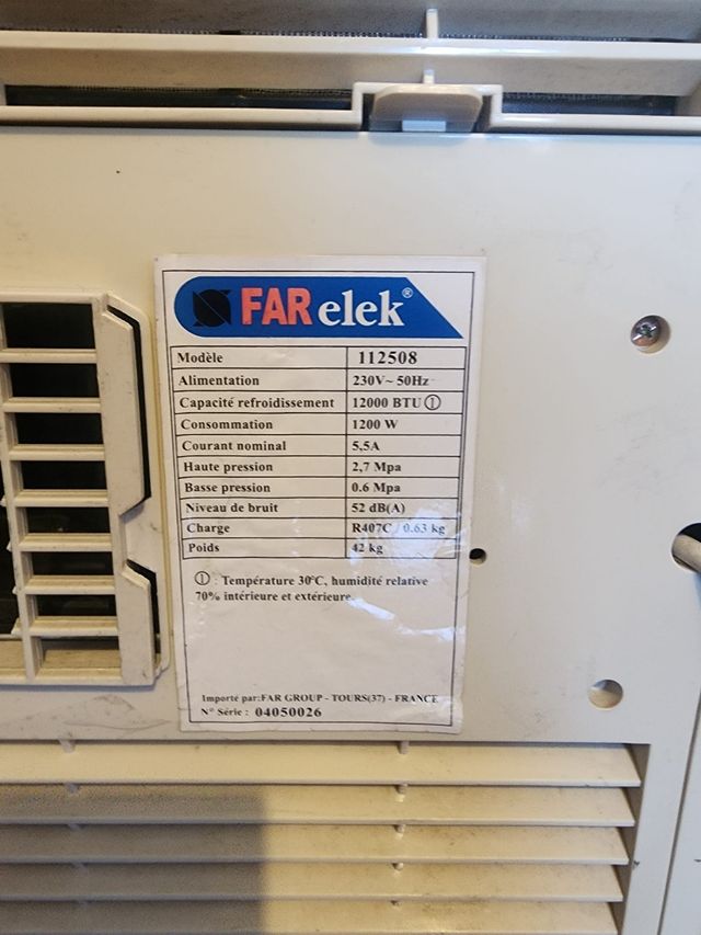 Aire Acondicionado Portátil 12000 btu