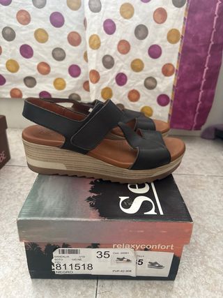 Sandali neri Sergio Rossi