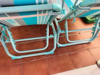 Tumbonas de piscina (2 unidades)