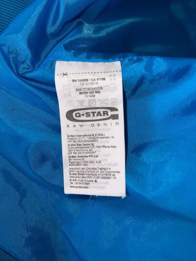 Chaqueta G-Star Azul Talla L
