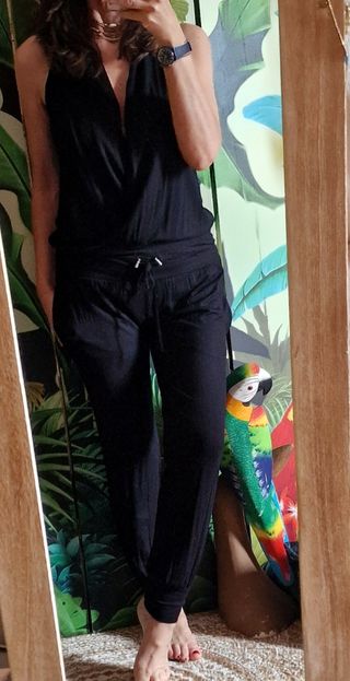 Jumpsuit Carla G nero vintage