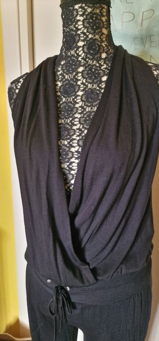 Jumpsuit Carla G nero vintage