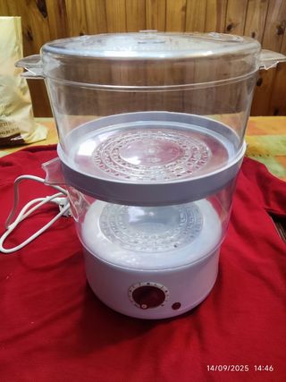 Vaporera Eléctrica 2 Pisos