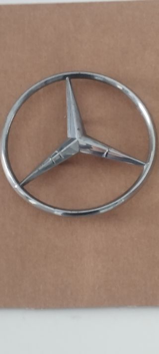 Emblema  logo Mercedes-Benz Estrella Plateada