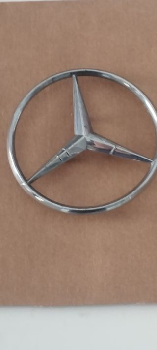 Emblema  logo Mercedes-Benz Estrella Plateada