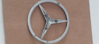 Emblema  logo Mercedes-Benz Estrella Plateada