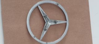 Emblema  logo Mercedes-Benz Estrella Plateada