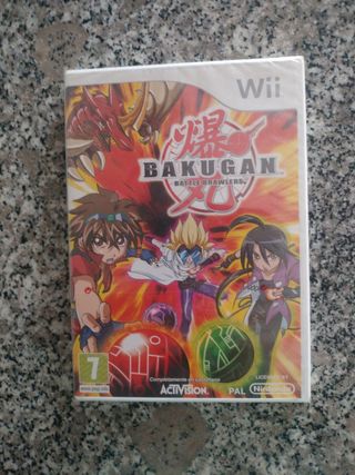 Bakugan Battle Brawlers Wii sin abrir, negociable
