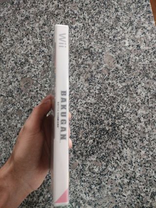 Bakugan Battle Brawlers Wii sin abrir, negociable