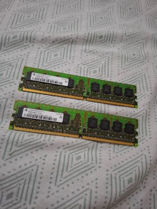 2x Hynix 512MB PC2-4200U DDR2 RAM