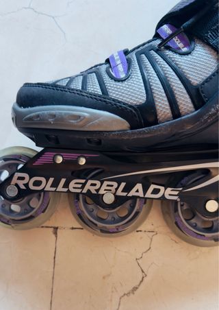 Patines en línea RollerBlade+ Mochila y protecc