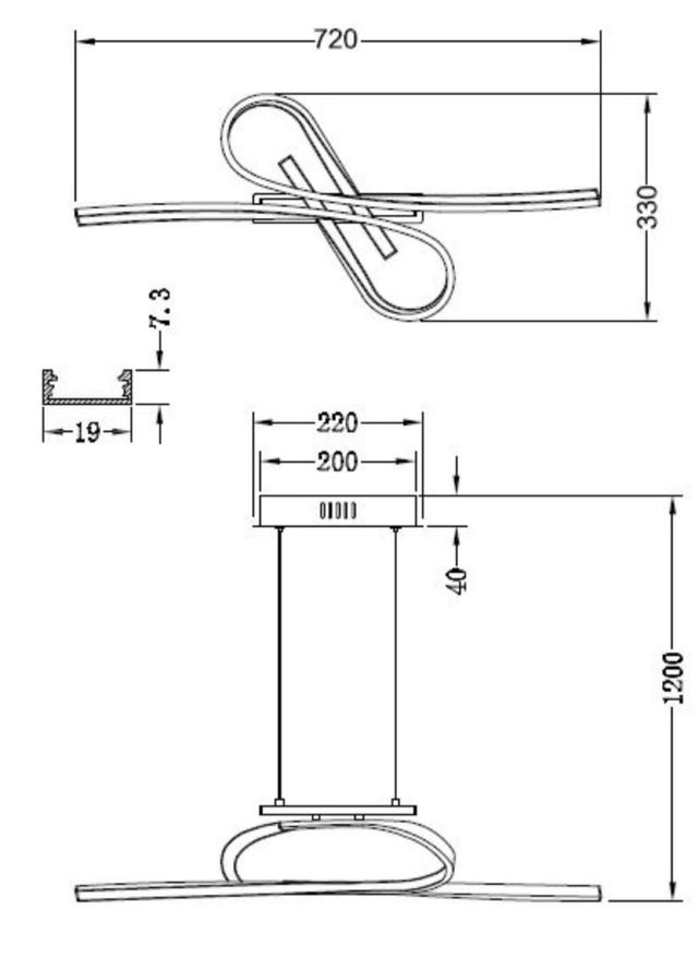 Lámpara Colgante LED Moderna de leroy merlin