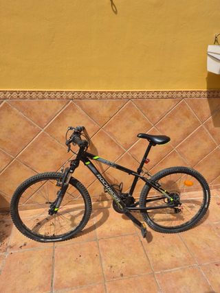 Bicicleta Rockrider Negra